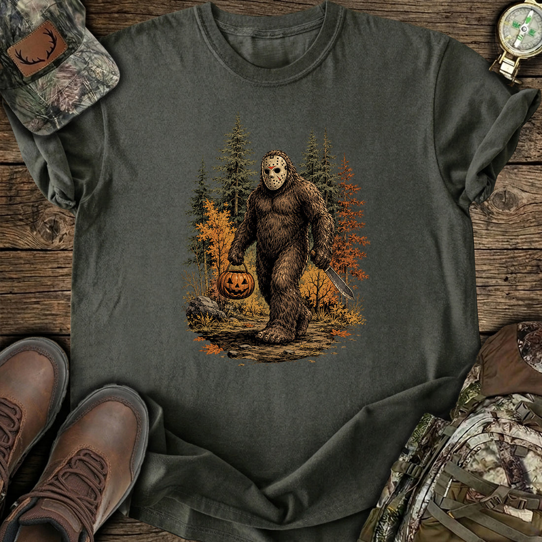 Haunted Bigfoot T-Shirt product image 3