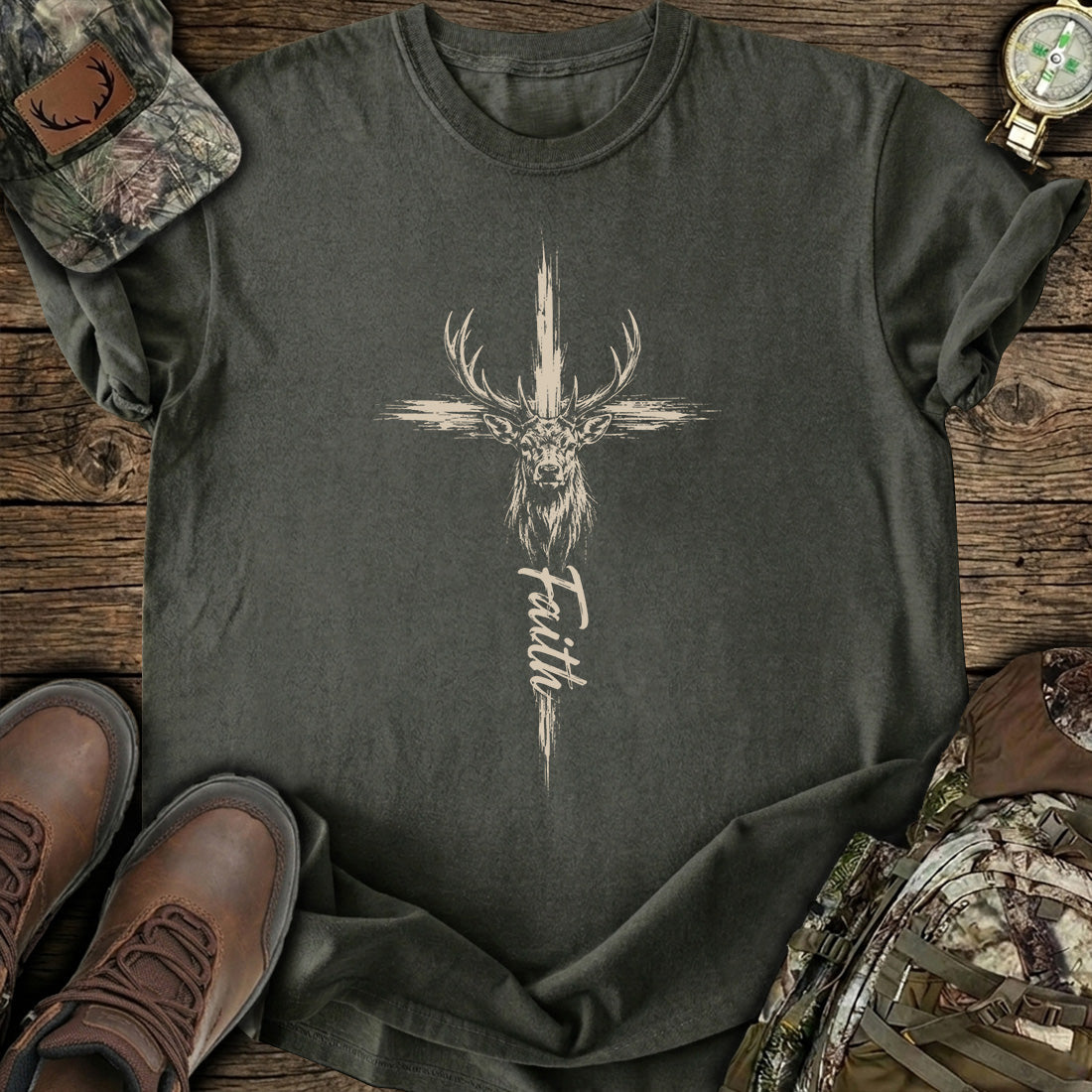 Faith Deer T-Shirt product image 7