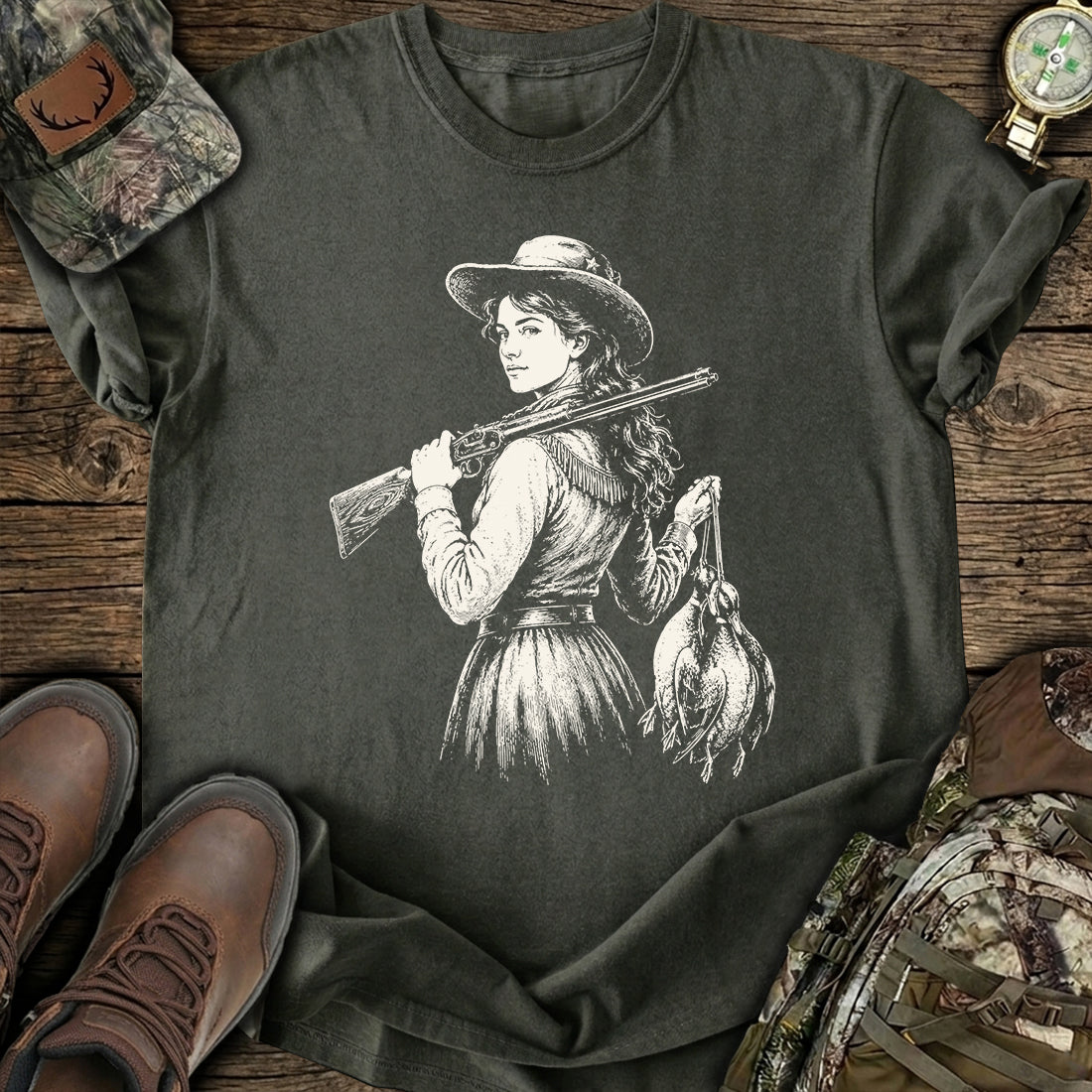 Prairie Queen Duck Hunt T-Shirt product image 5