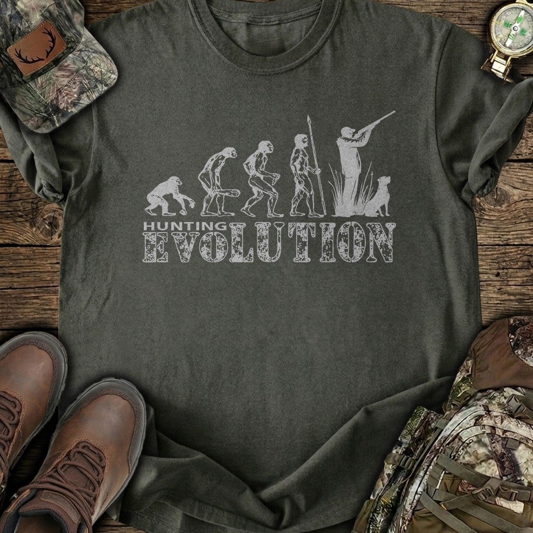 Hunting Evolution T-Shirt product image 4