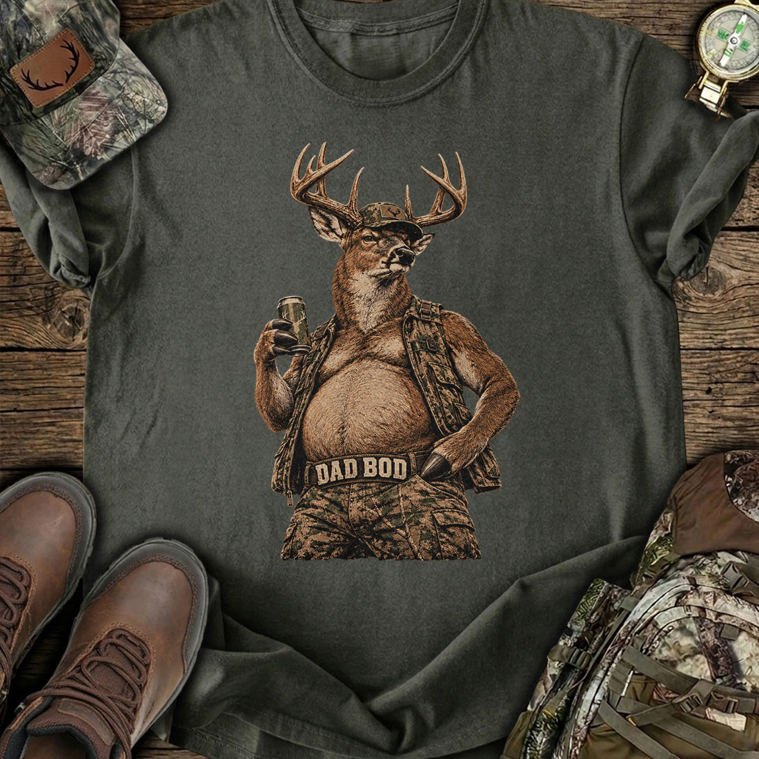 Buck Dad Energy T-Shirt product image 4