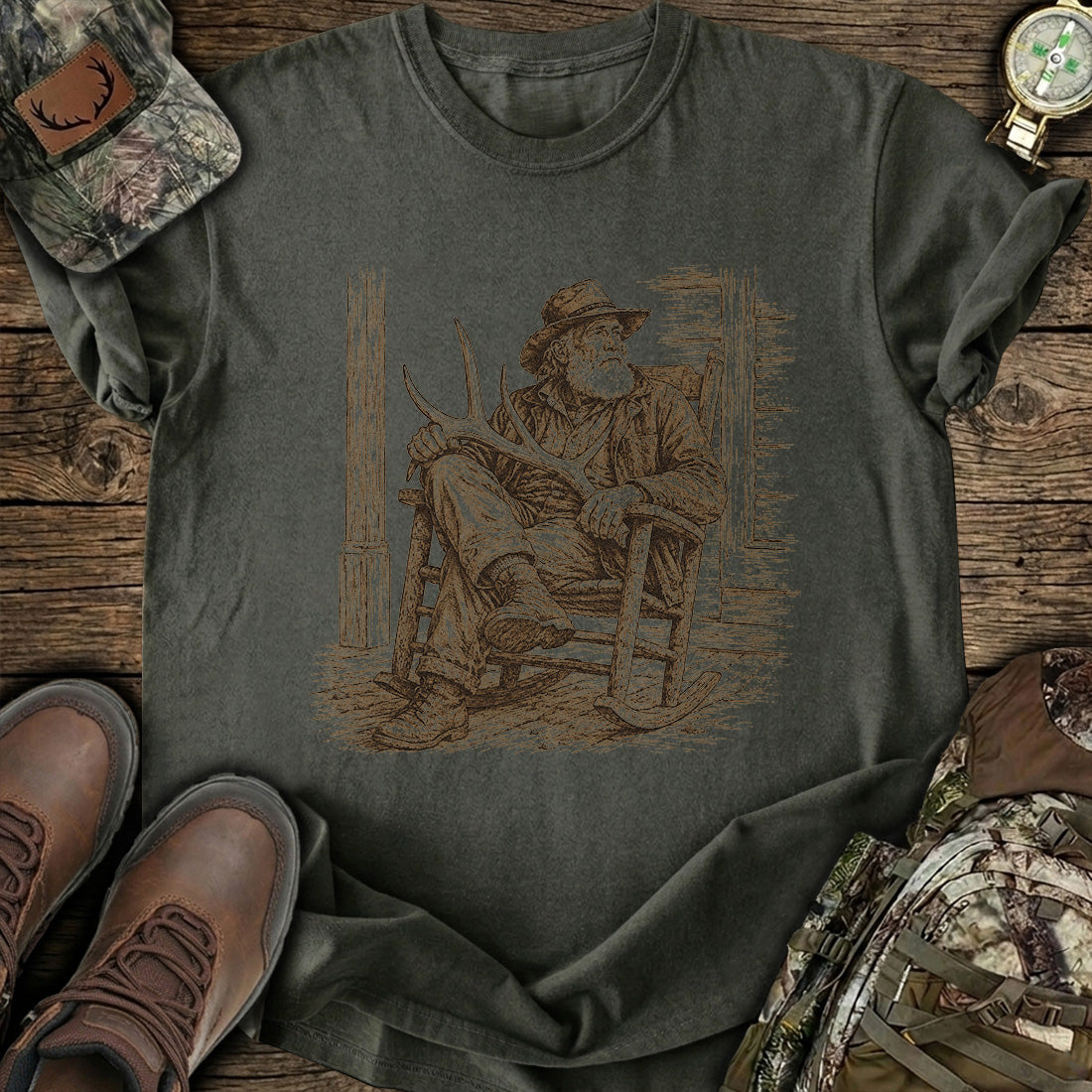 Hunter’s Quiet Pride T-Shirt product image 5