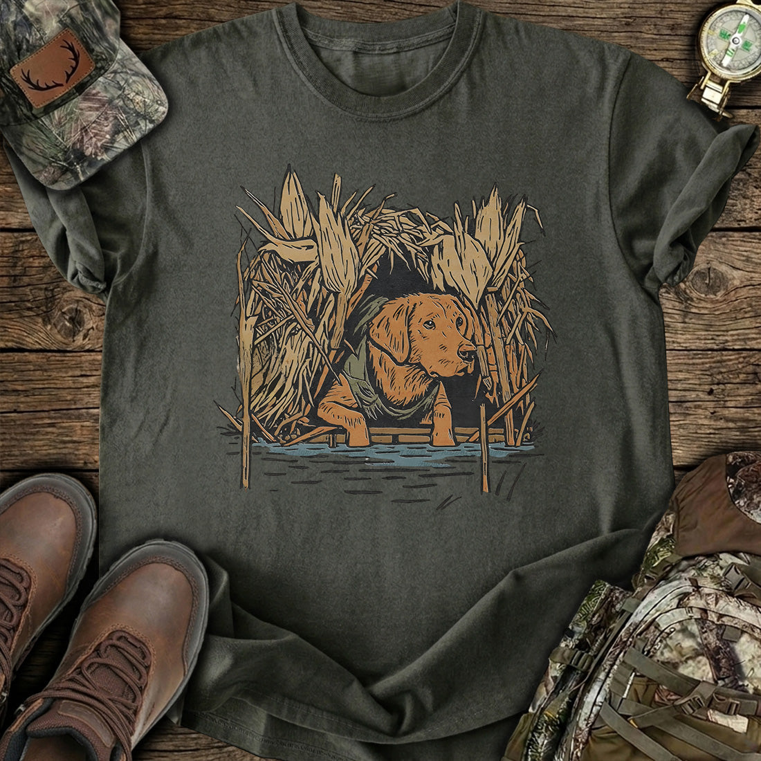 Marsh Pup Watch T-Shirt product image 2