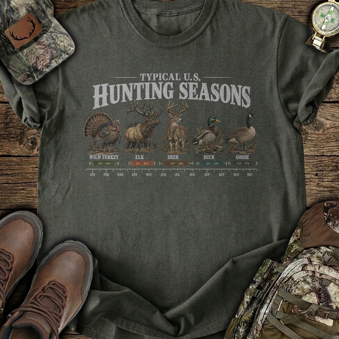 Hunting Seasons T-Shirt product image 5