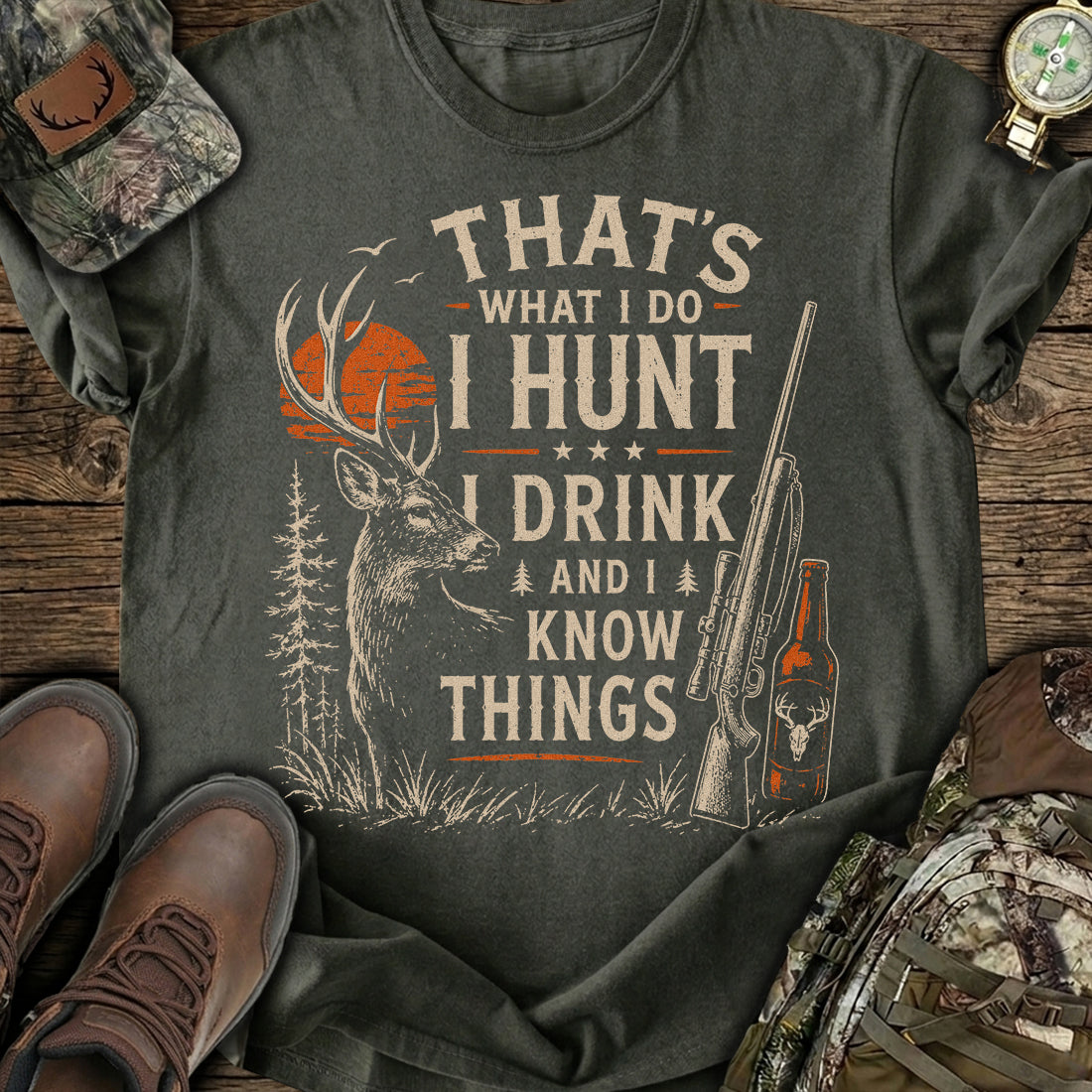 Wild Hunt Wisdom T-Shirt product image 1