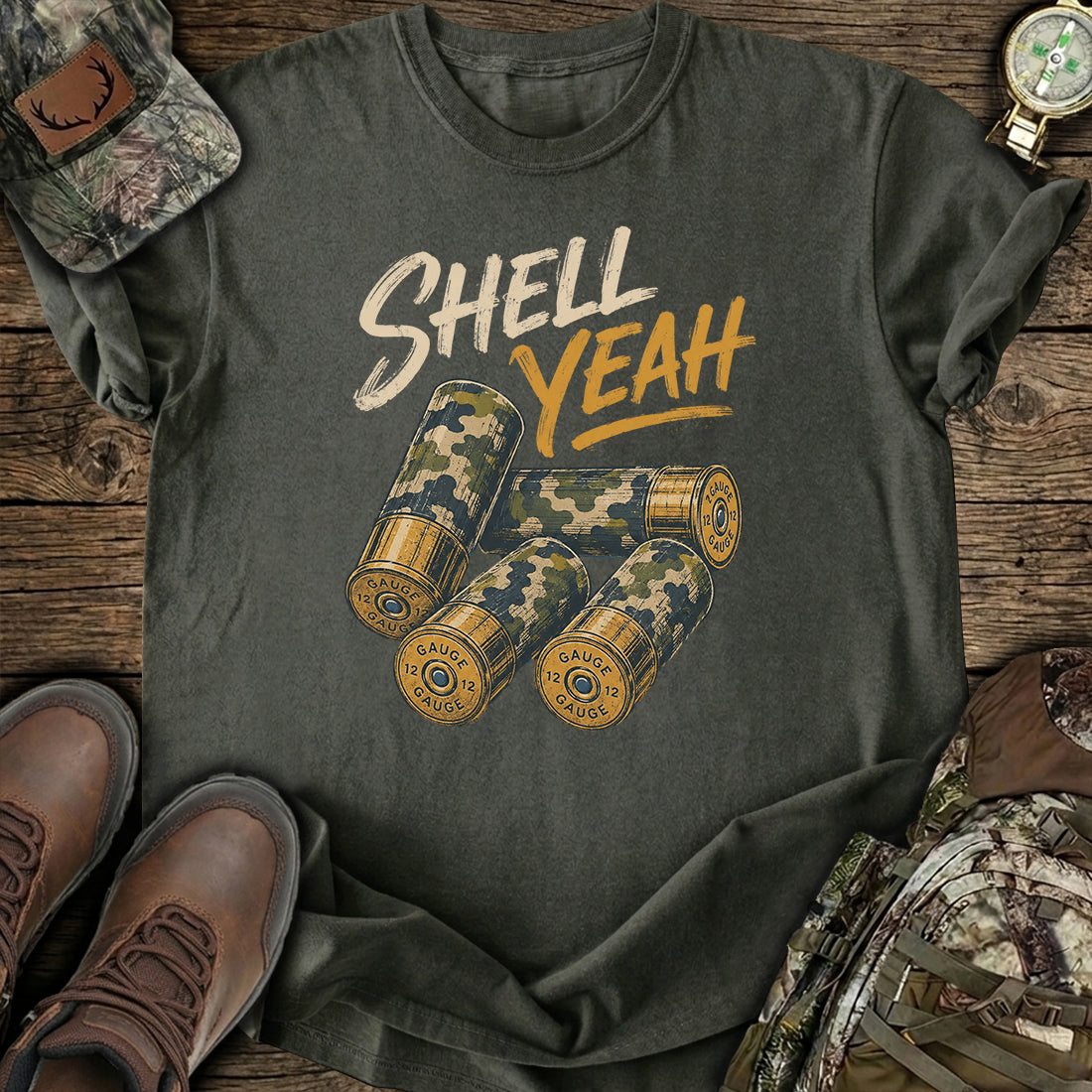 Shell Yeah Duck Hunt T-Shirt product image 2