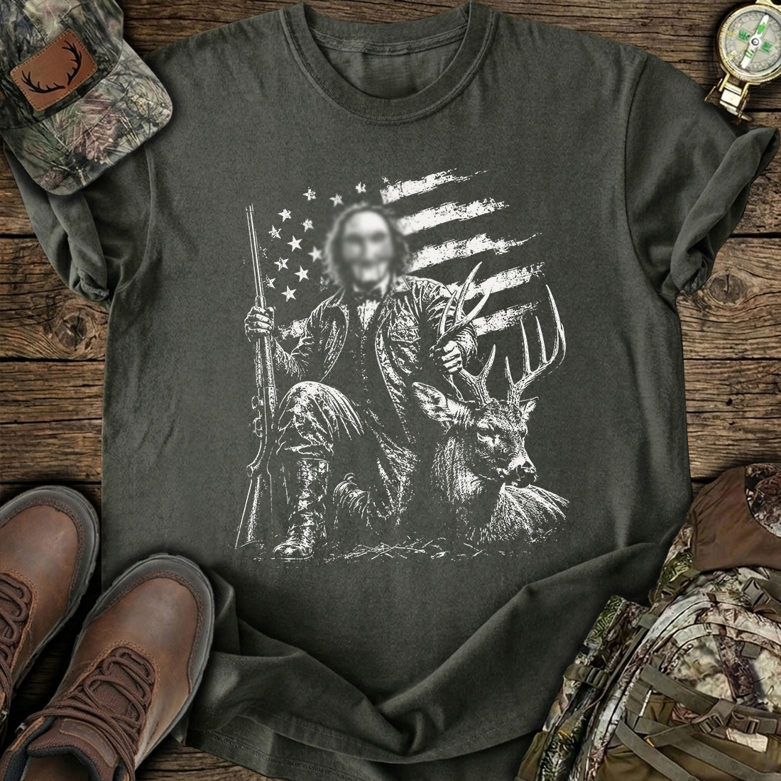 Patriot Reaper Buck T-Shirt product image 9