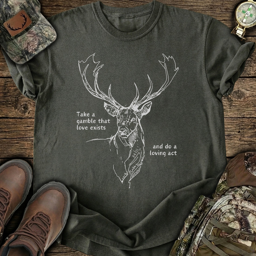 Minimal Deer Love T-Shirt product image 7