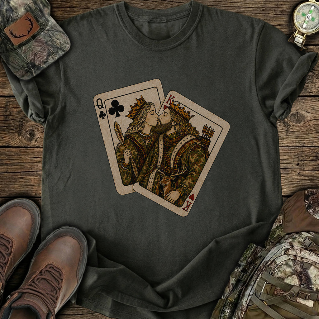 Hunter Hearts Royal T-Shirt product image 6