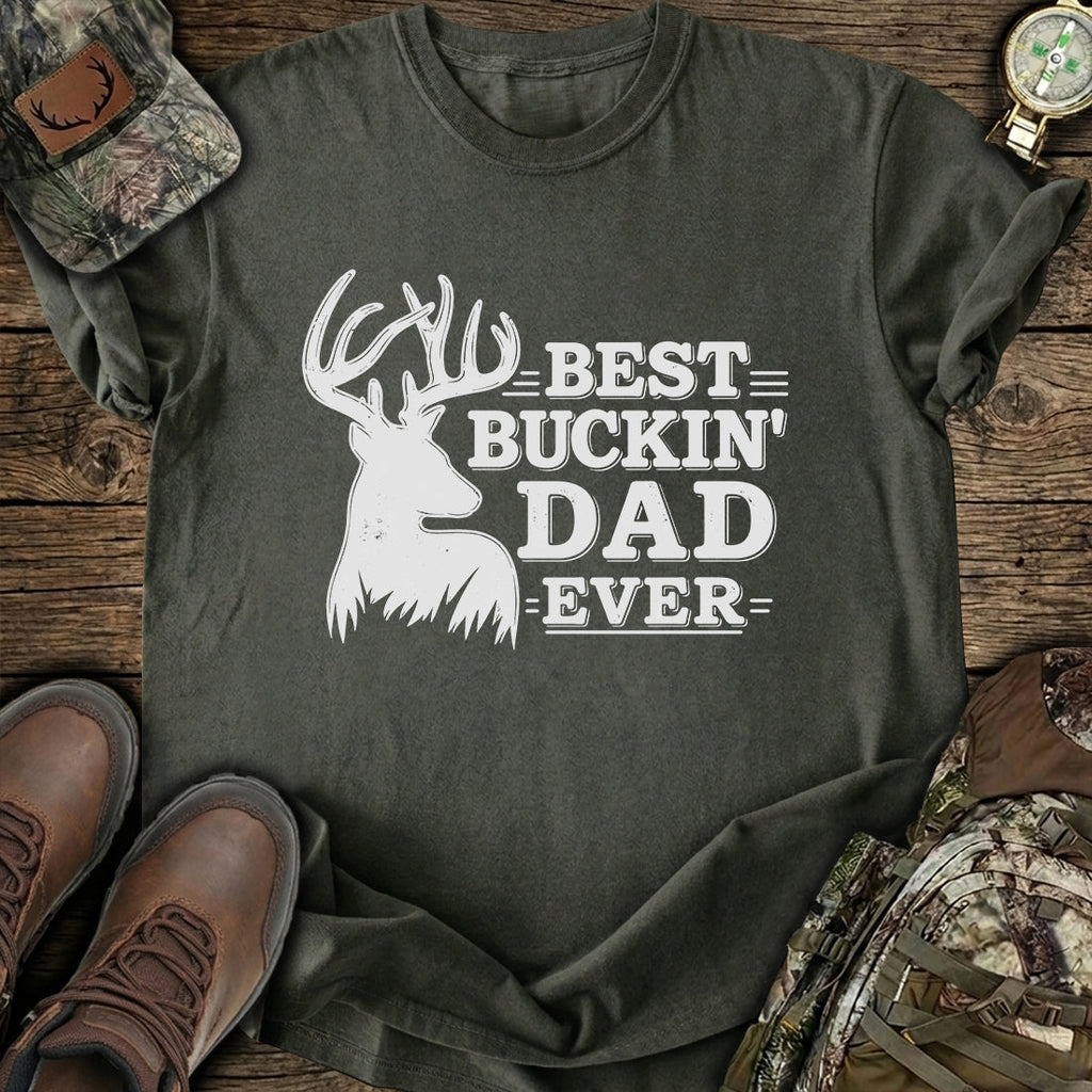Best Buckin Dad T-Shirt product image 2