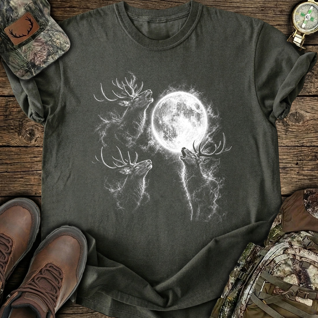 Moonlit Bugle Trio T-Shirt product image 6