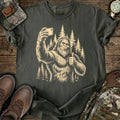 Bigfoot Selfie Legend T-Shirt product image 1