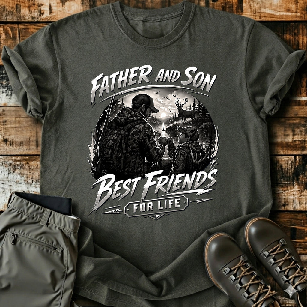 Father Son Hunting T-Shirt product image 2