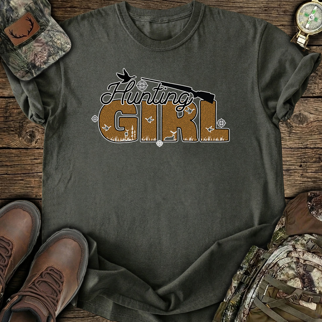 Her Wild Aim T-Shirt product image 2