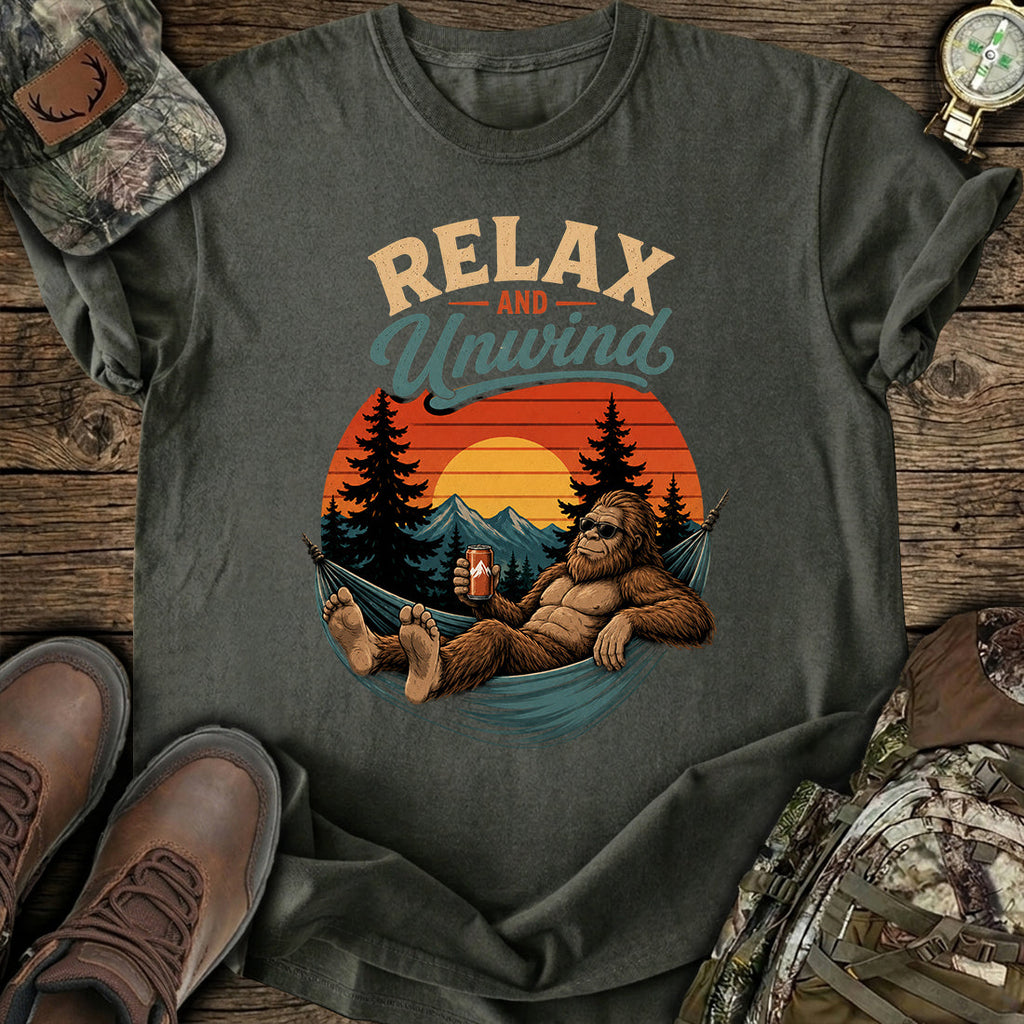 Funny Bigfoot Camping T-Shirt product image 6