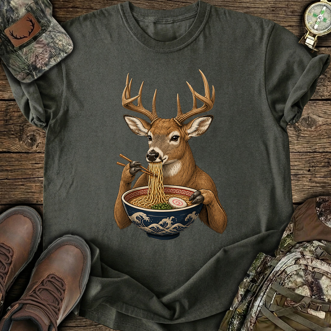 Deer Ramen T-Shirt product image 6