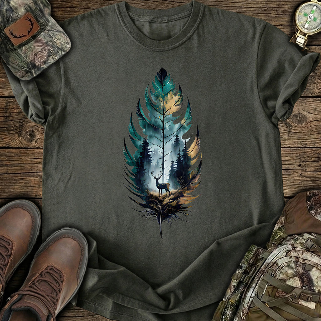 Forest Soul Feather T-Shirt product image 1
