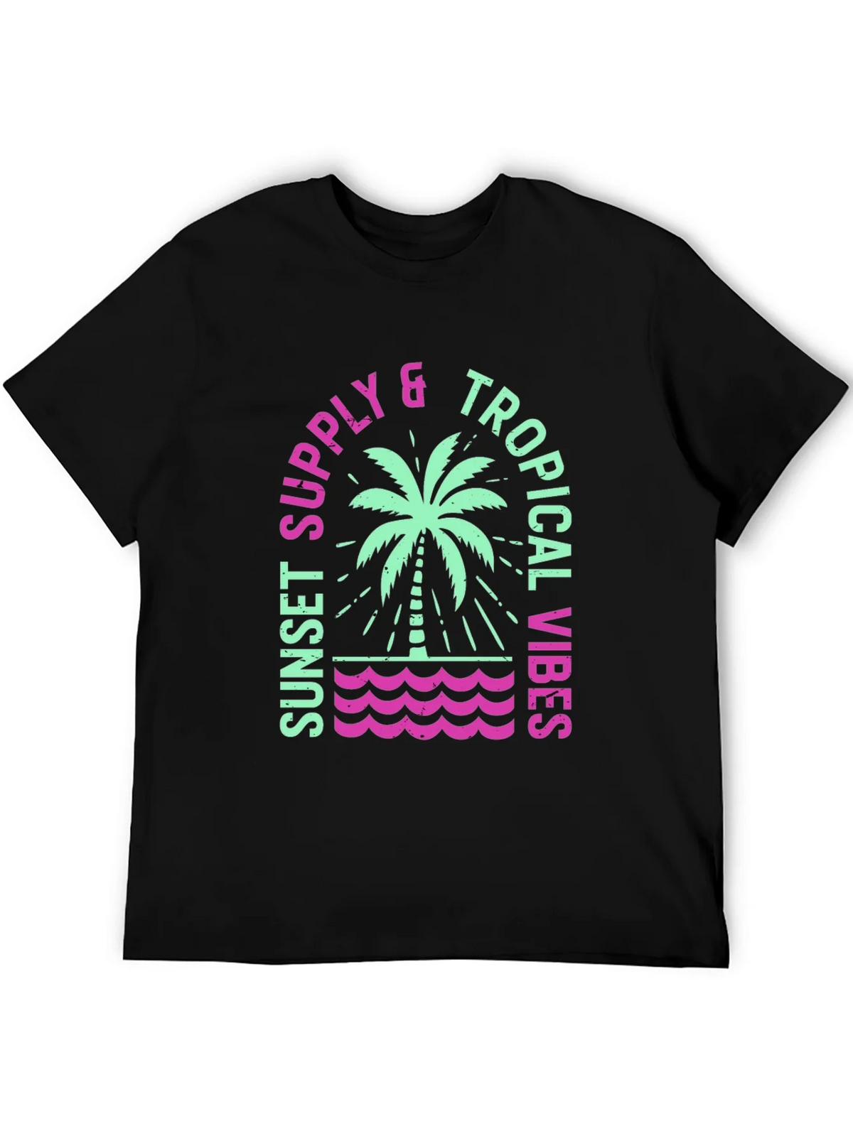 Sunset Supply Tropical Vibes Graphic T-Shirt product image 5
