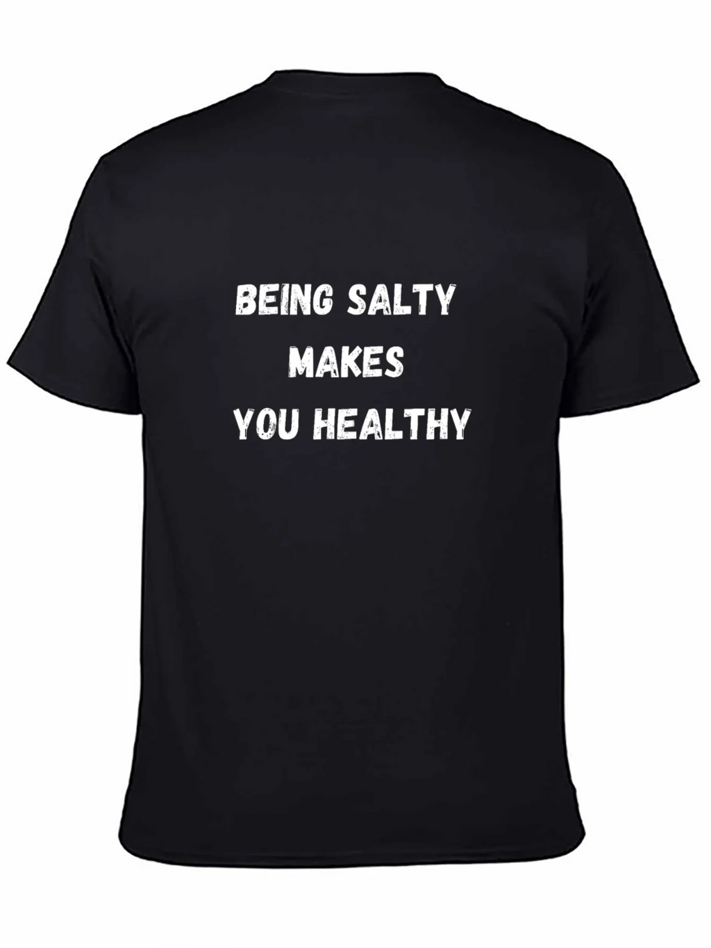 Salty Makes You Healthy Tee - Black product image 4