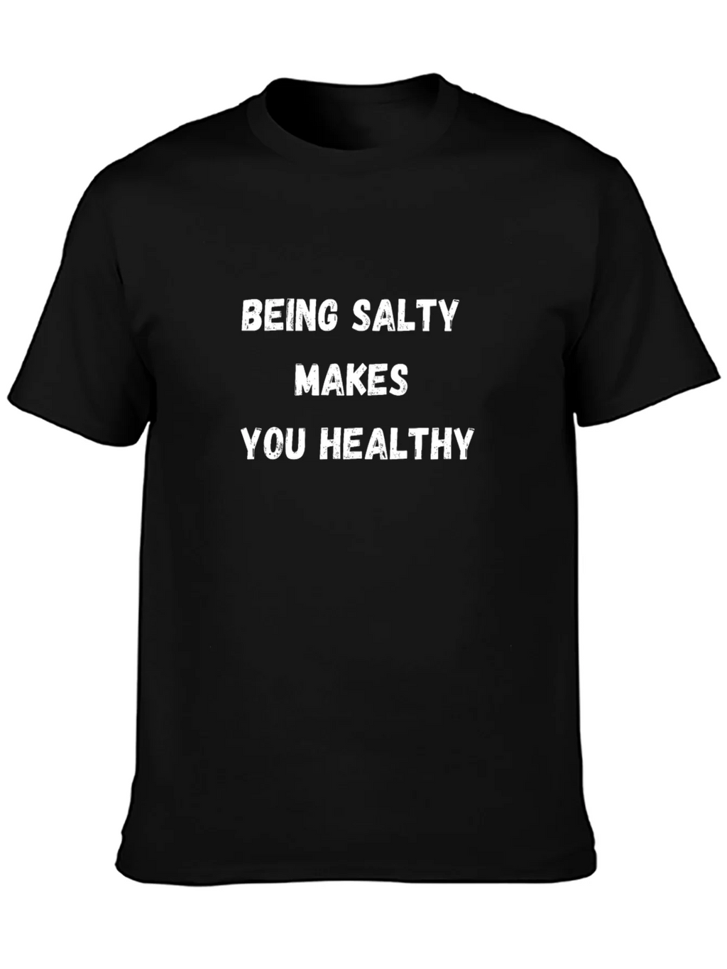 Salty Makes You Healthy Tee - Black product image 3