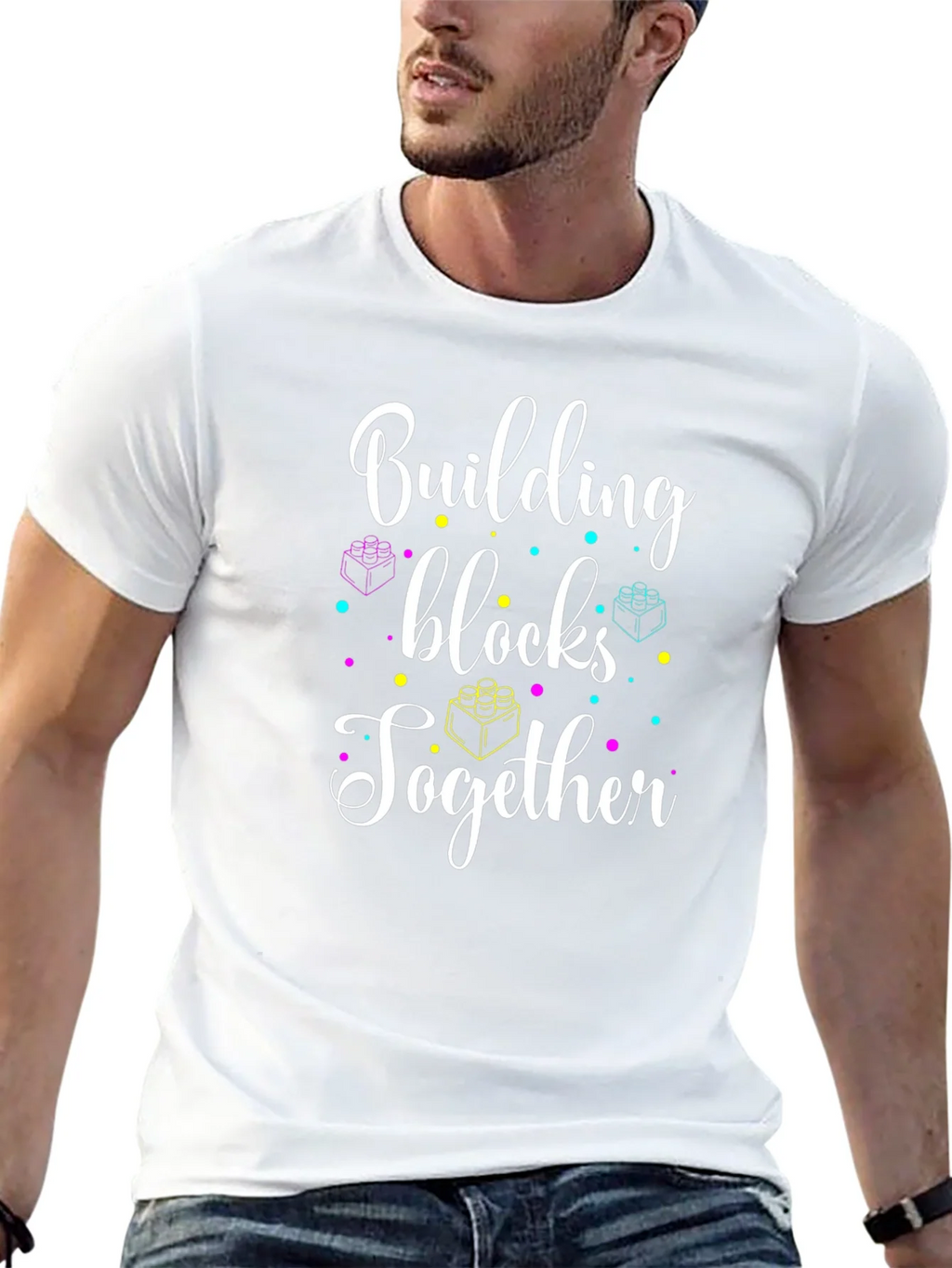 Building Blocks Together T-Shirt product image 10
