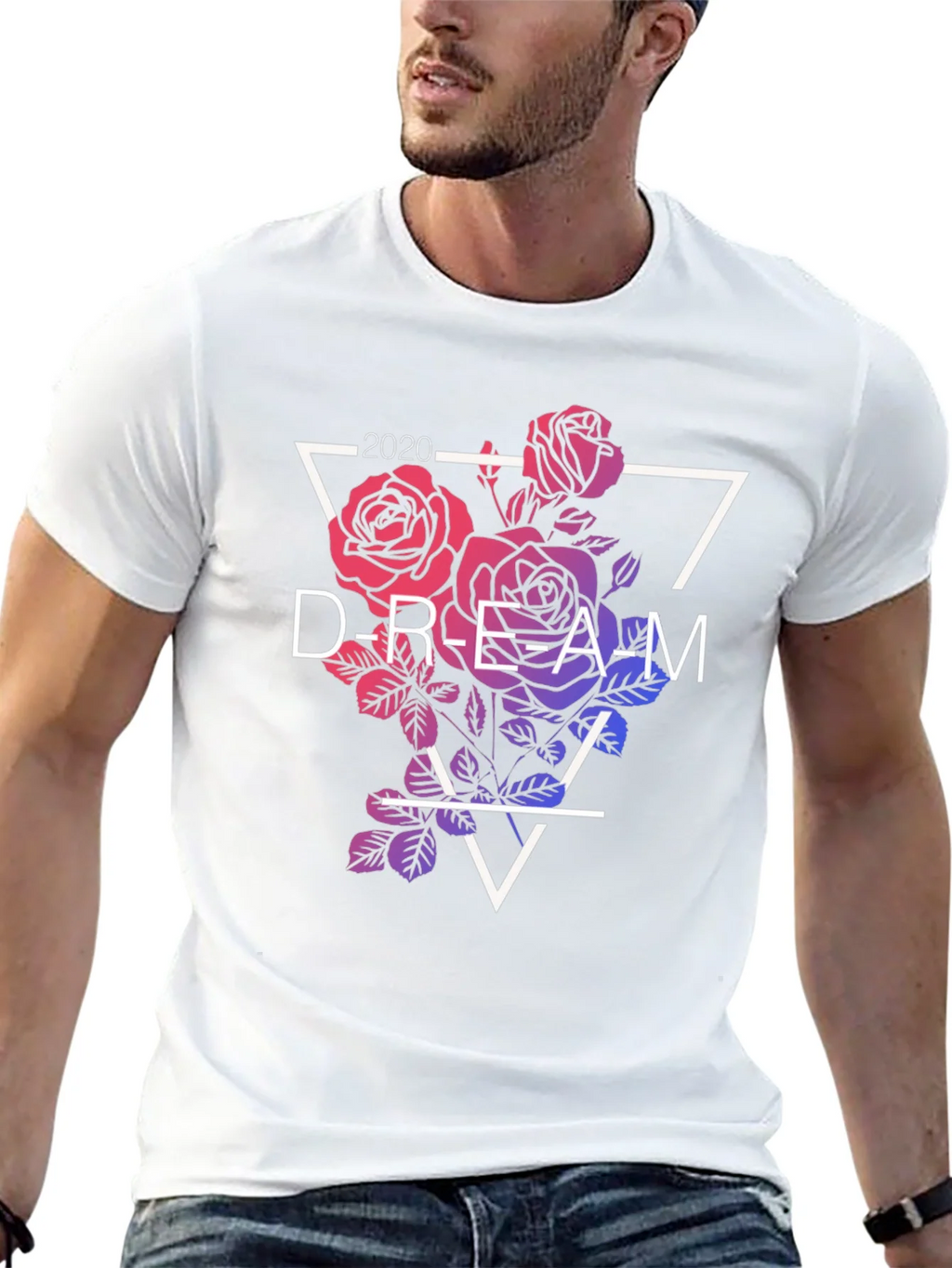 Dream 2020 Rose Graphic T-Shirt product image 12