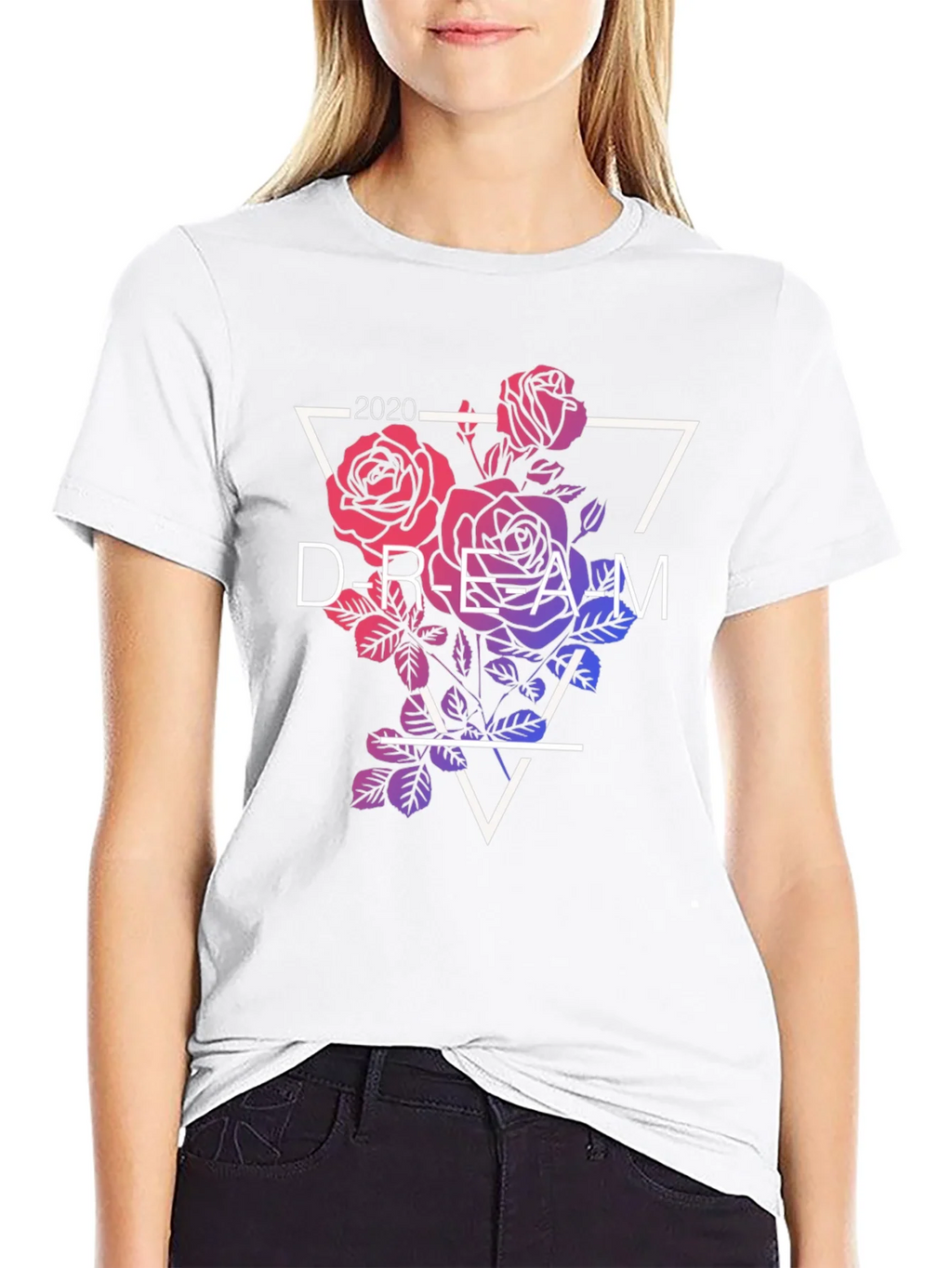 Dream 2020 Rose Graphic T-Shirt product image 8