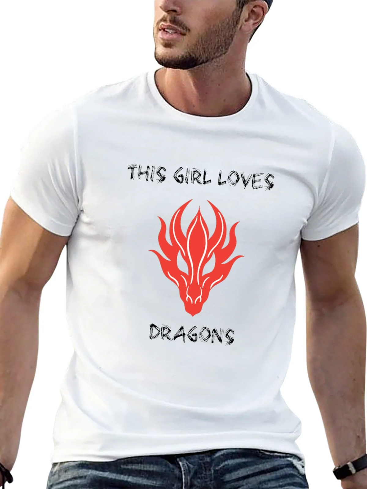 Dragon Lovers Black T-Shirt product image 12