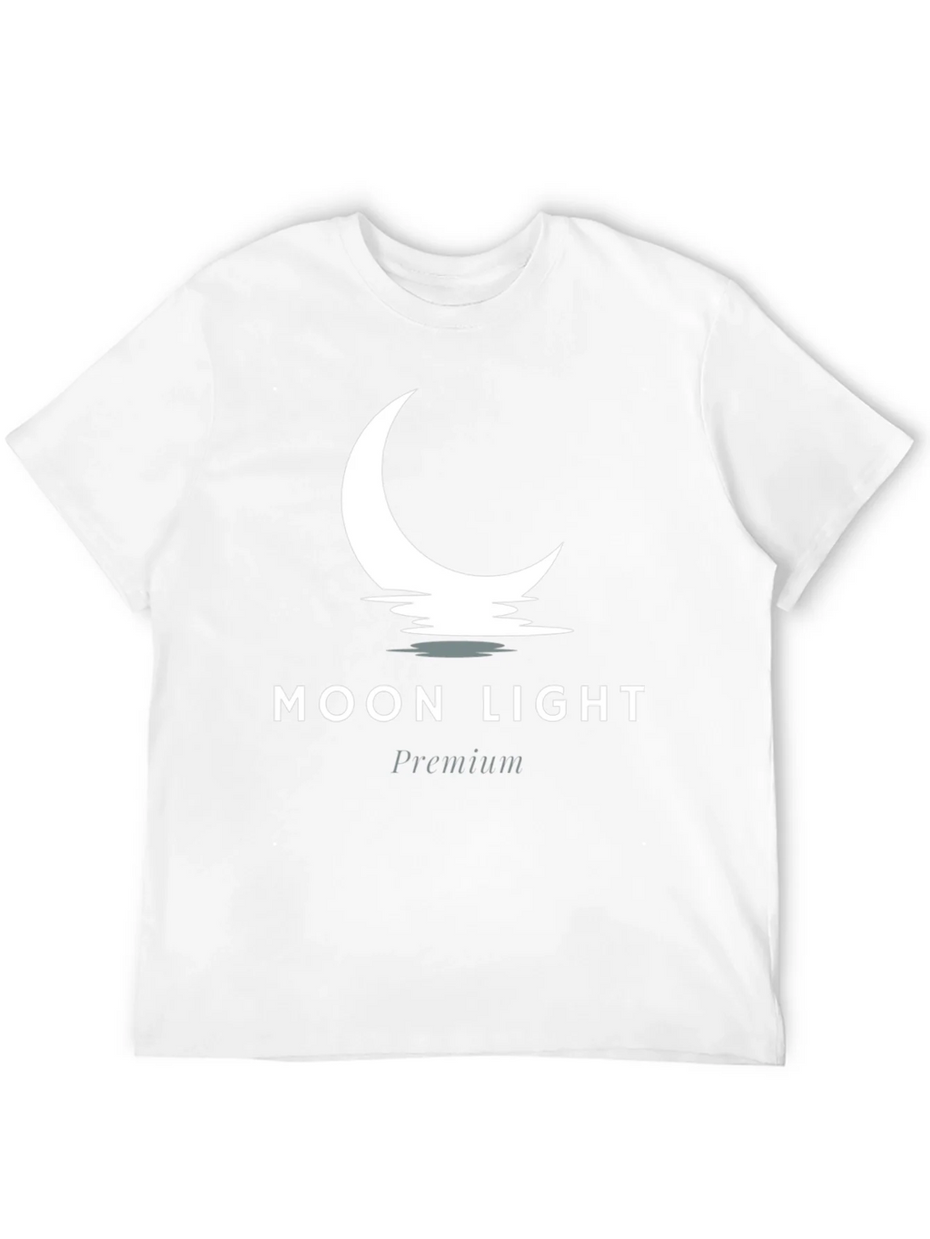 Moon Light Premium Black Graphic Tee product image 11