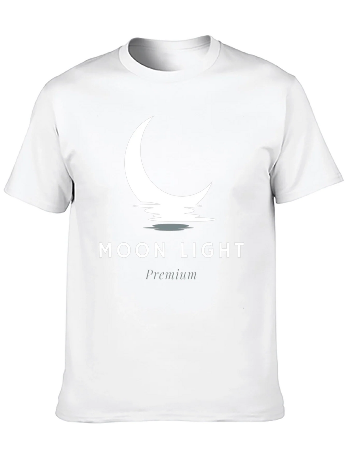 Moon Light Premium Black Graphic Tee product image 9