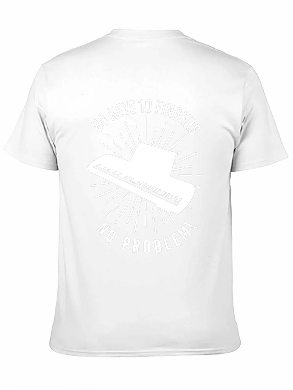 88 Keys Piano Graphic Tee - Music Lovers T-Shirt product image 9