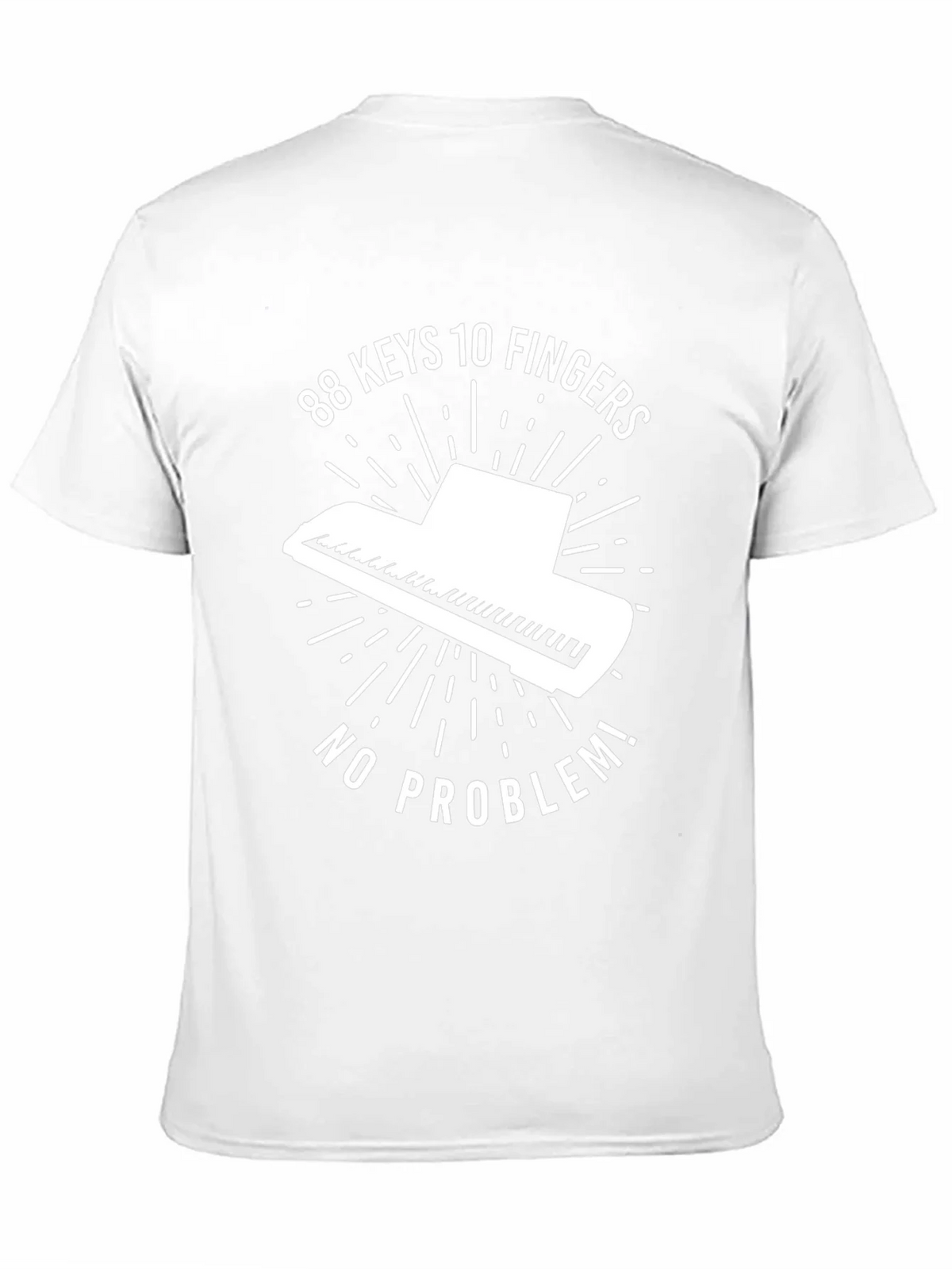 88 Keys Piano Graphic Tee - Music Lovers T-Shirt product image 9
