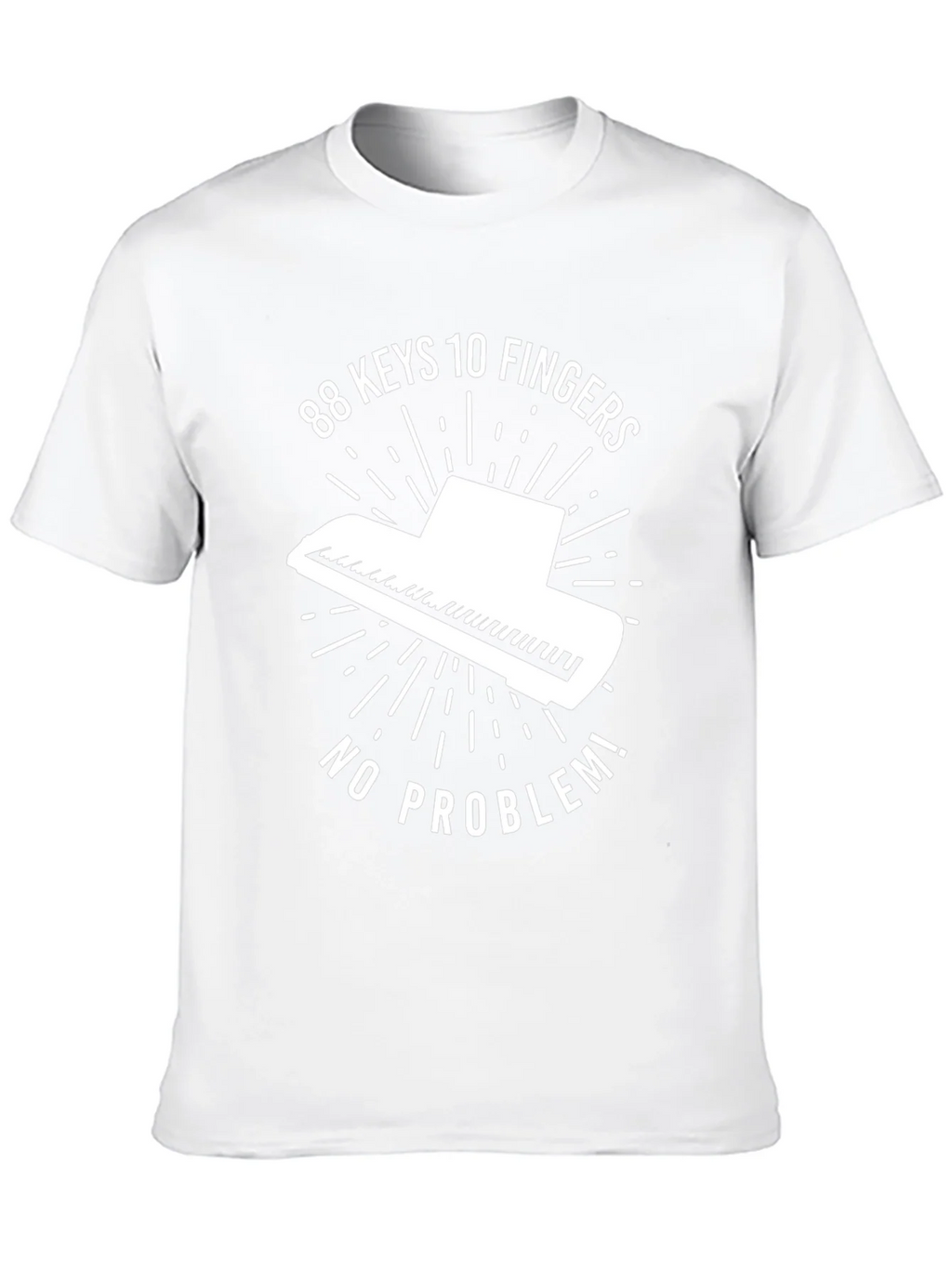88 Keys Piano Graphic Tee - Music Lovers T-Shirt product image 8