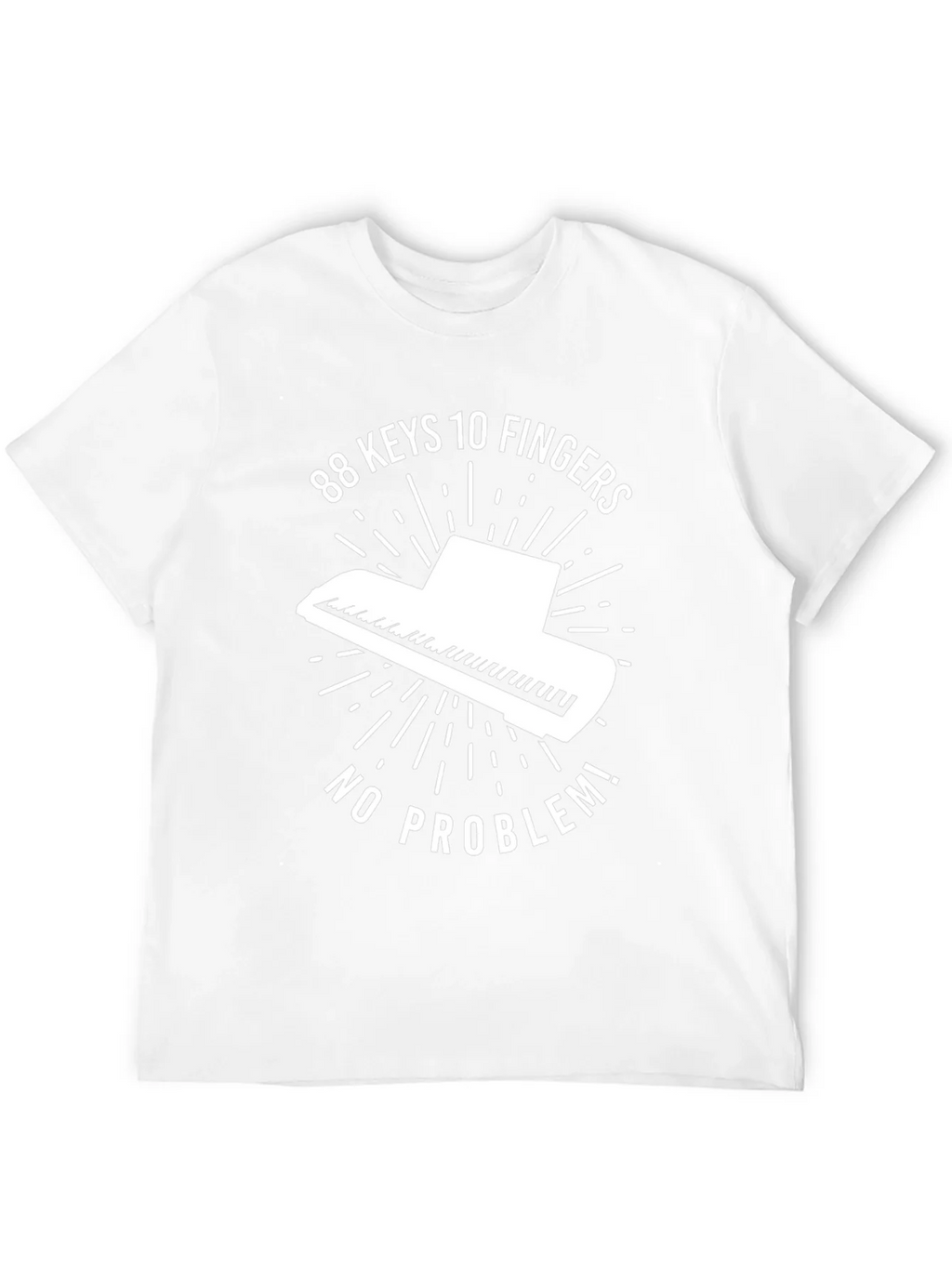 88 Keys Piano Graphic Tee - Music Lovers T-Shirt product image 10