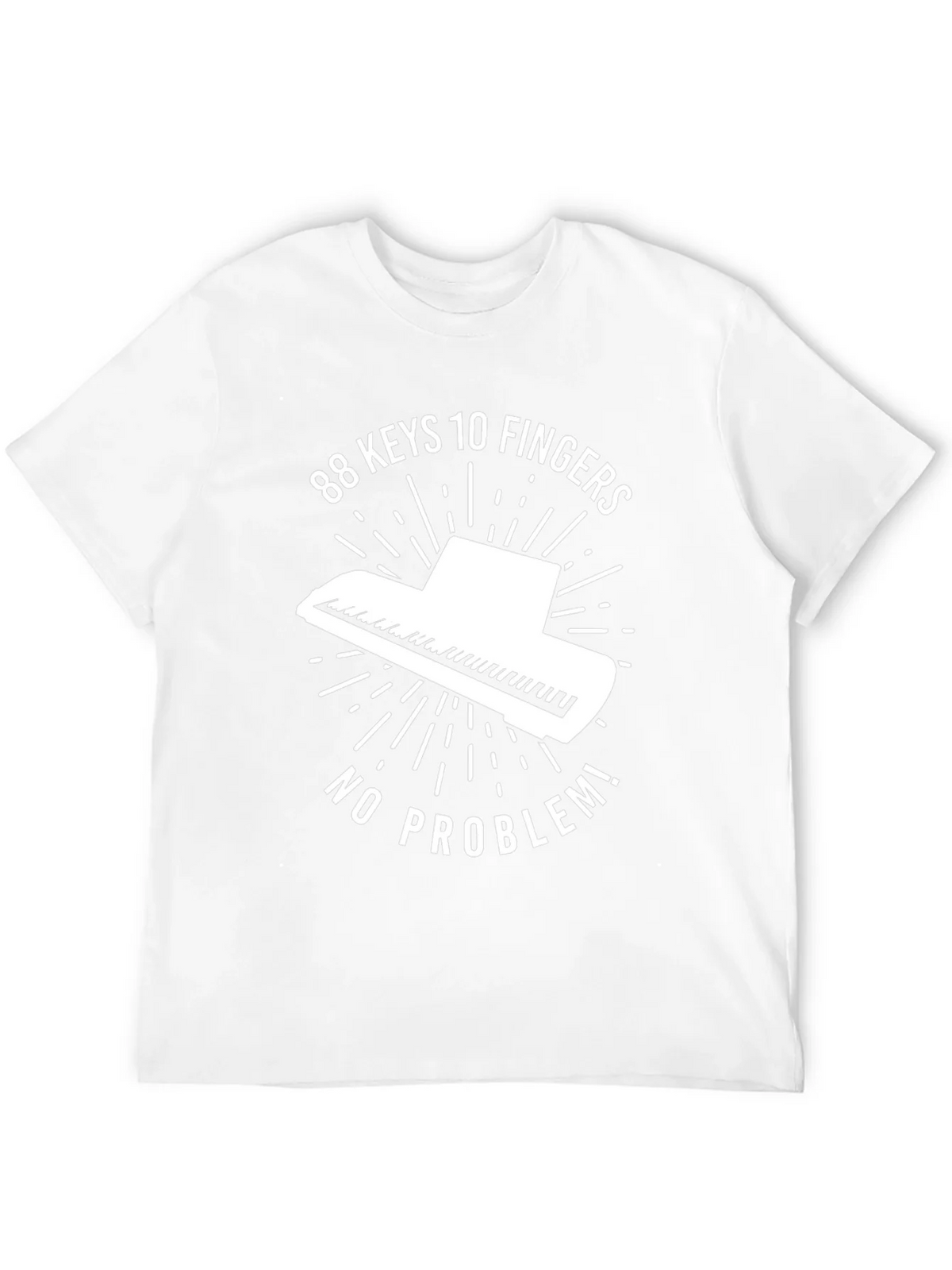 88 Keys Piano Graphic Tee - Music Lovers T-Shirt product image 10