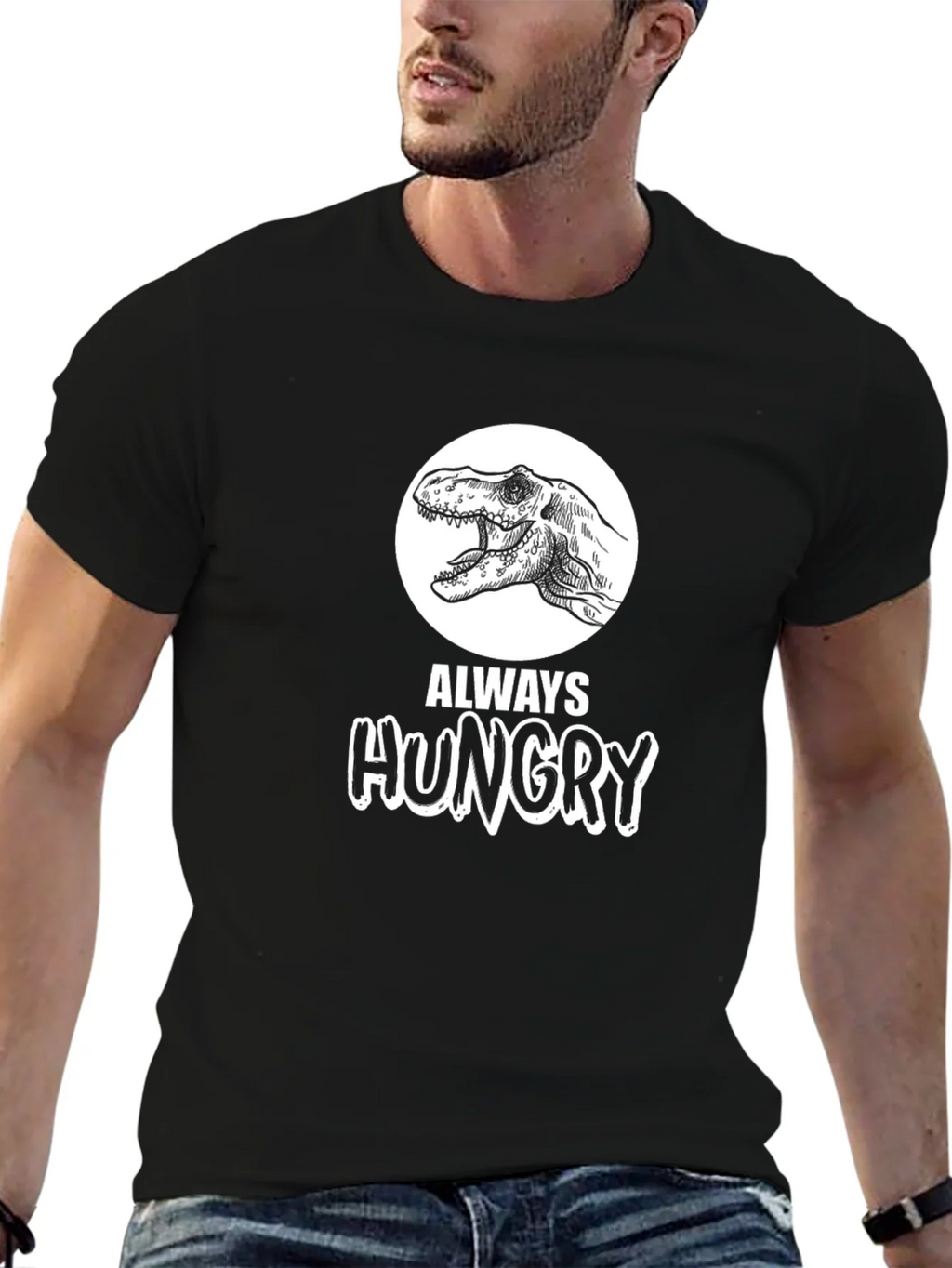 Always Hungry T-Rex Graphic Tee product image 5