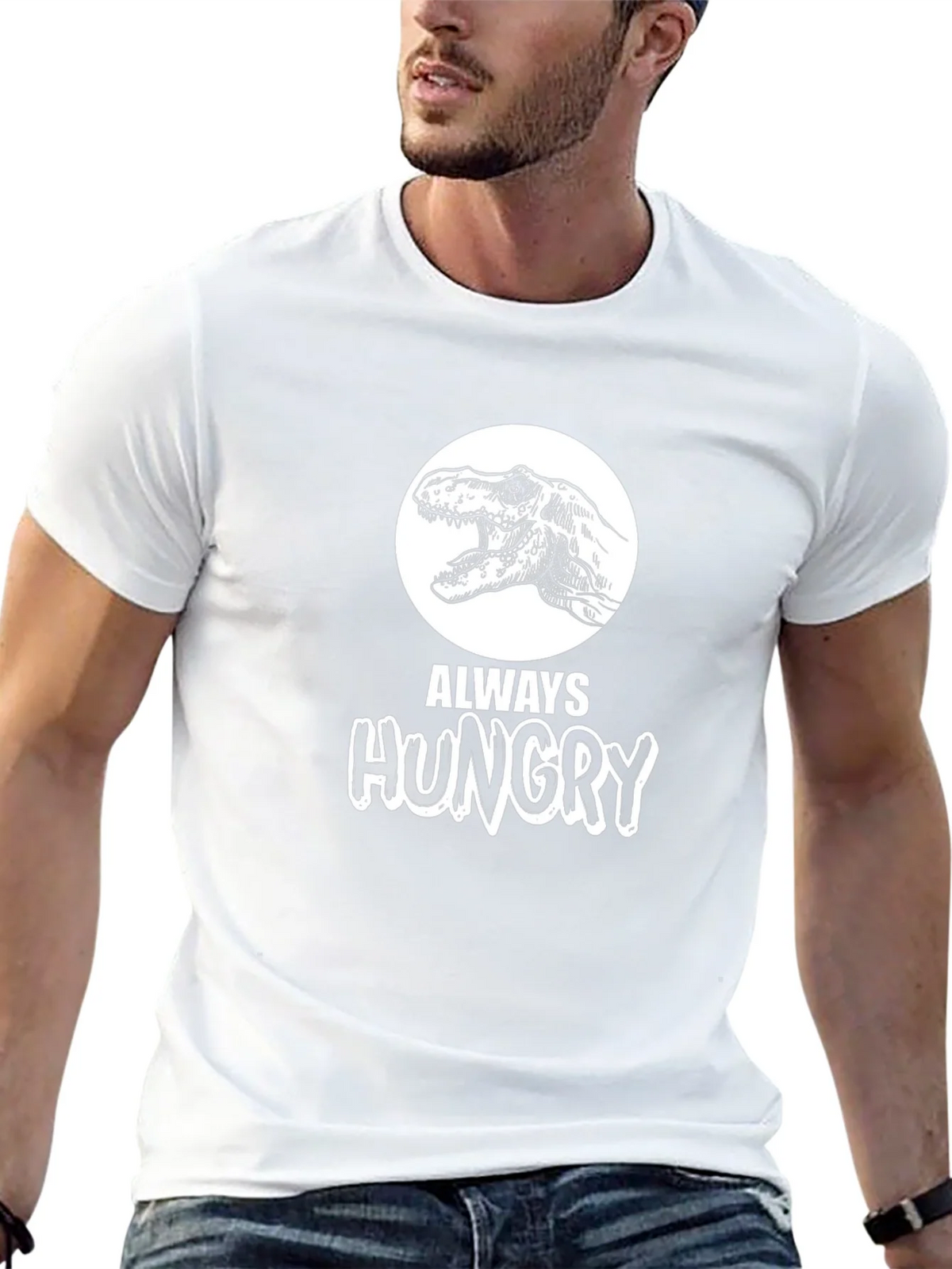 Always Hungry T-Rex Graphic Tee product image 10