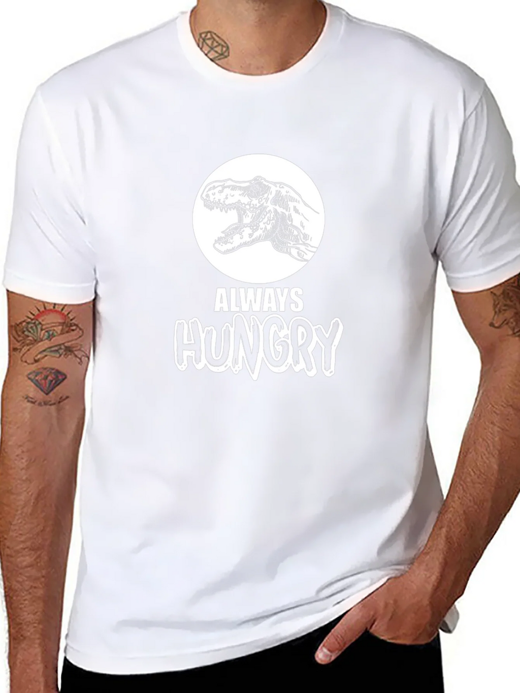 Always Hungry T-Rex Graphic Tee product image 6