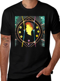 Abstract Silhouette Black T-Shirt product image 1
