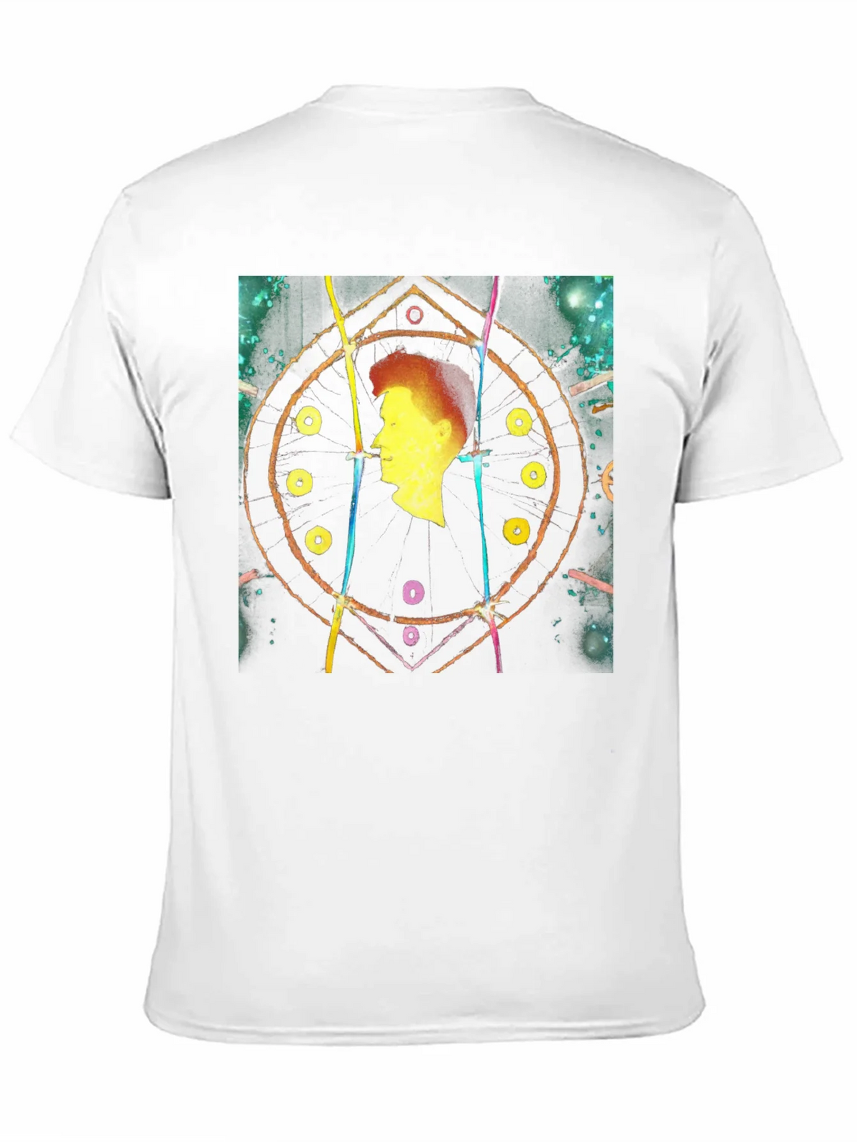 Abstract Silhouette Black T-Shirt product image 10