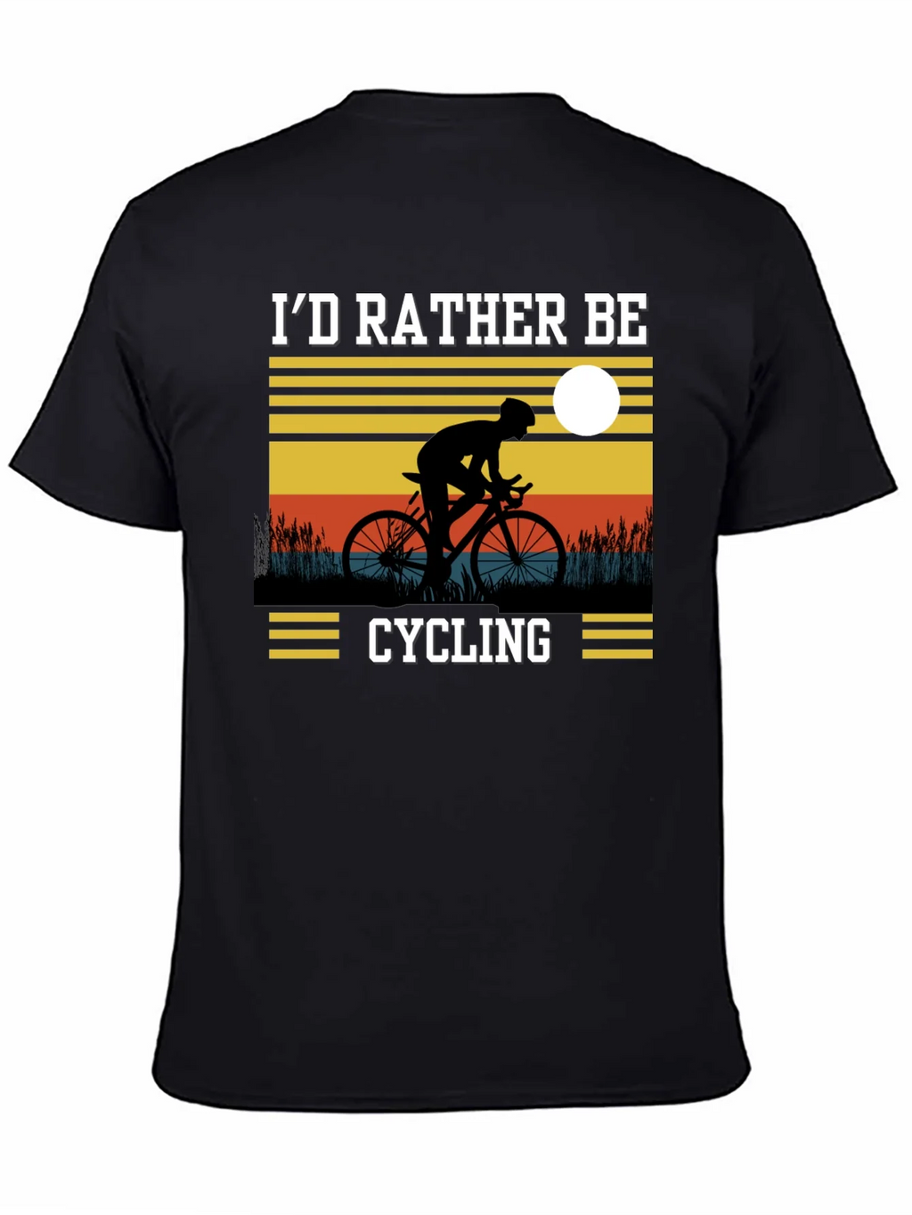 Cycling T-Shirt - Id Rather Be product image 4