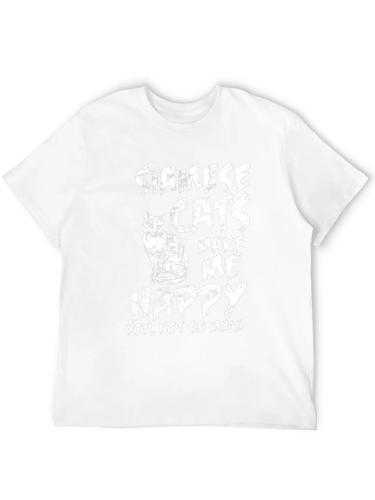 Siamese Cat Lover T-Shirt - Make Me Happy Funny Tee product image 10