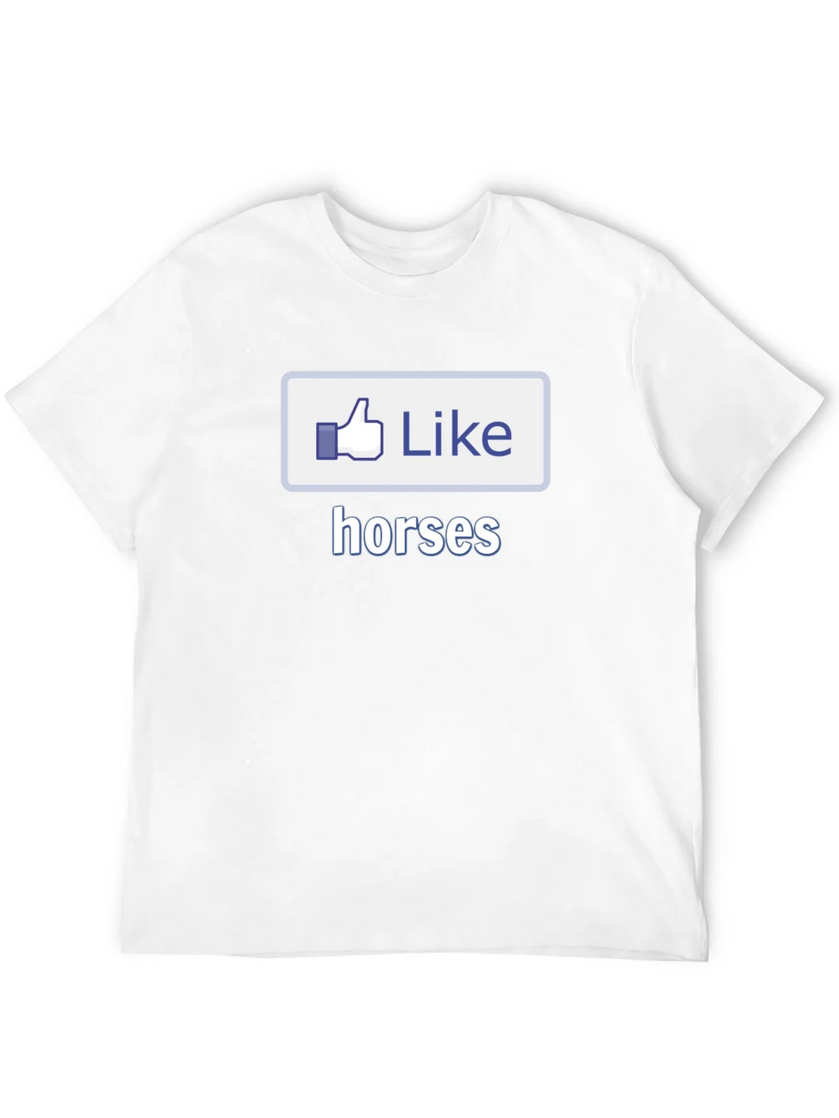 I Like Horses Black T-Shirt Novelty Graphic Tee product image 11
