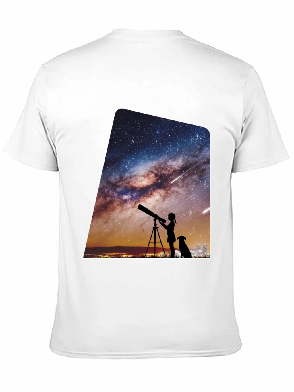 Starry Night Telescope Graphic Tee product image 10