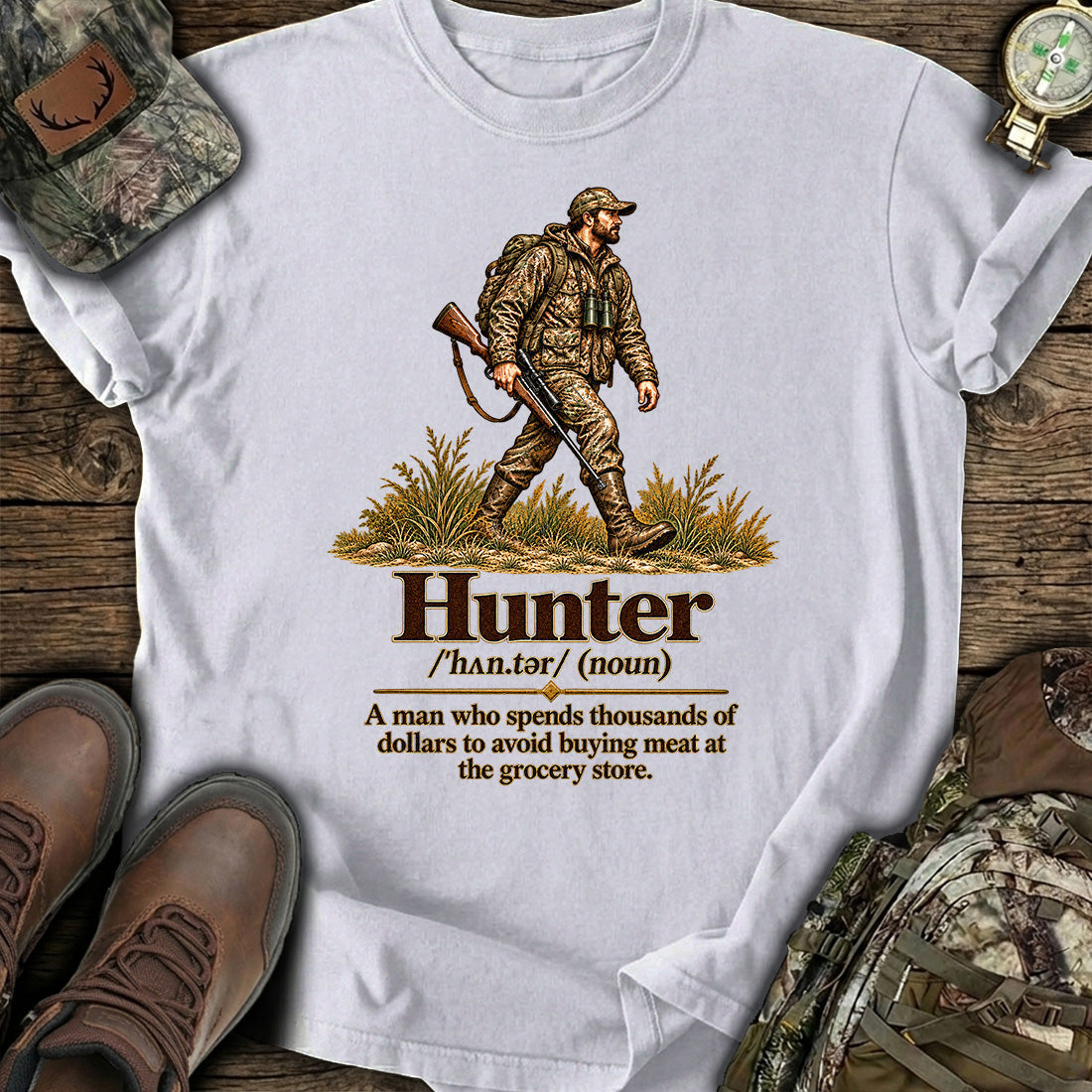 Funny Hunter Definition T-Shirt product image 2