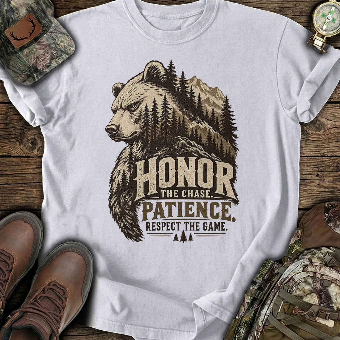 Honor the Wild Bear T-Shirt product image 1