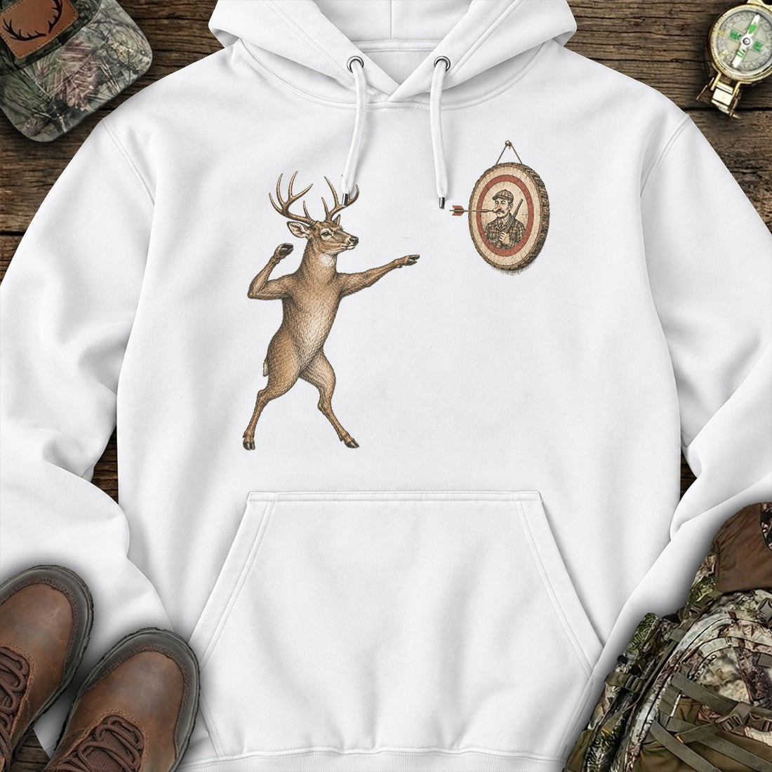 Hunter Becomes Hunted Hoodie product image 6