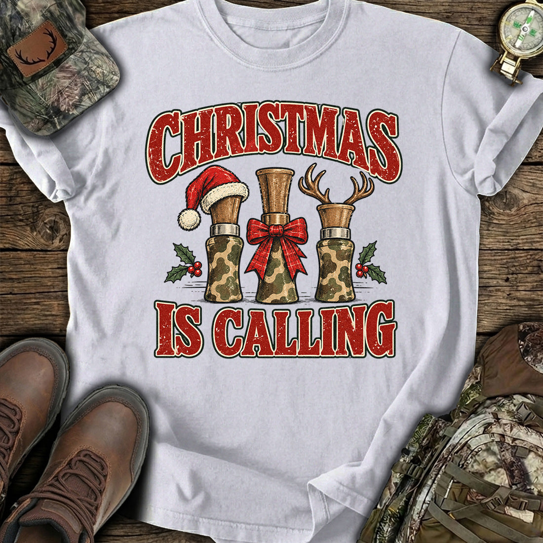 Santa Squad Hunter T-Shirt product image 1