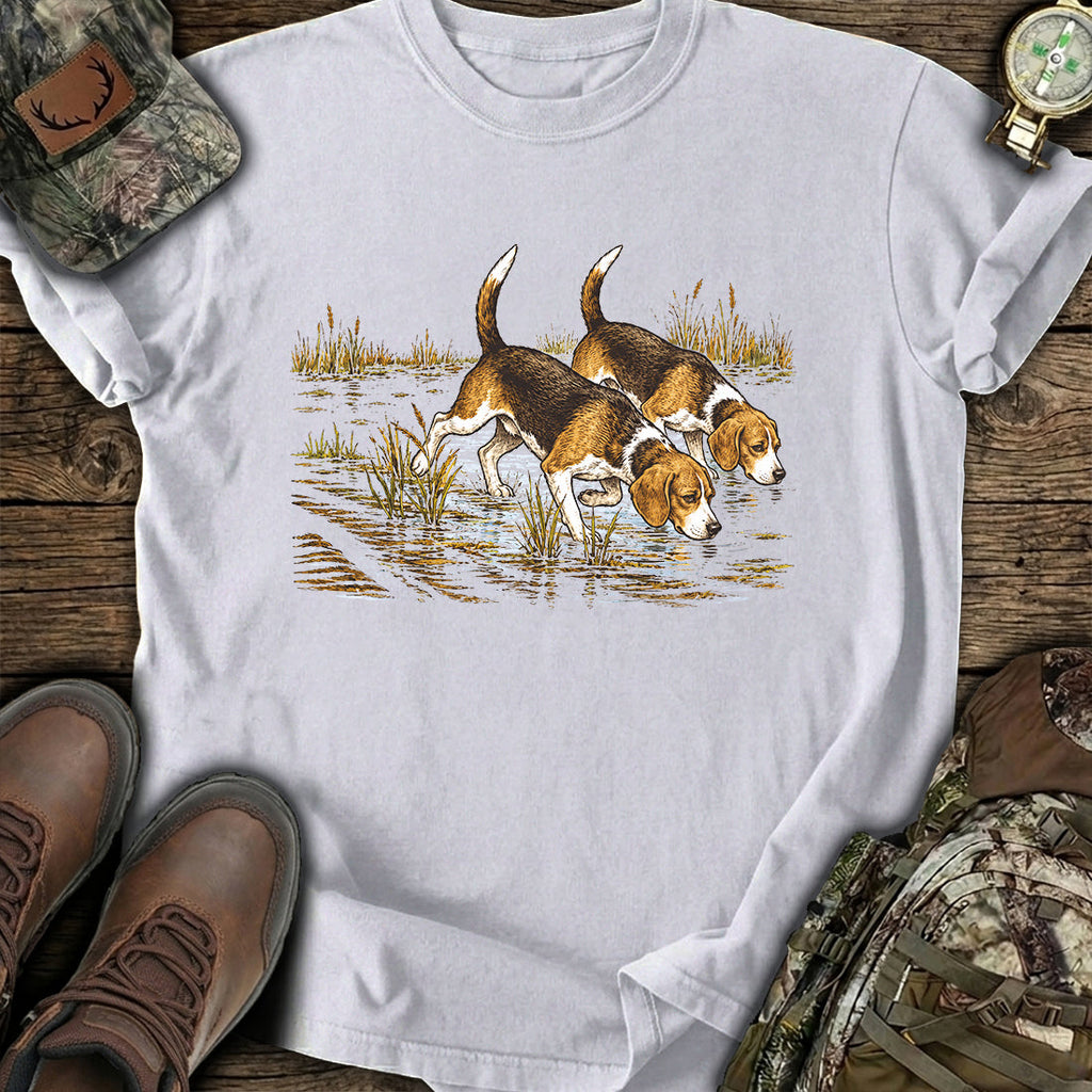 Beagle Hunting Trail T-Shirt product image 1
