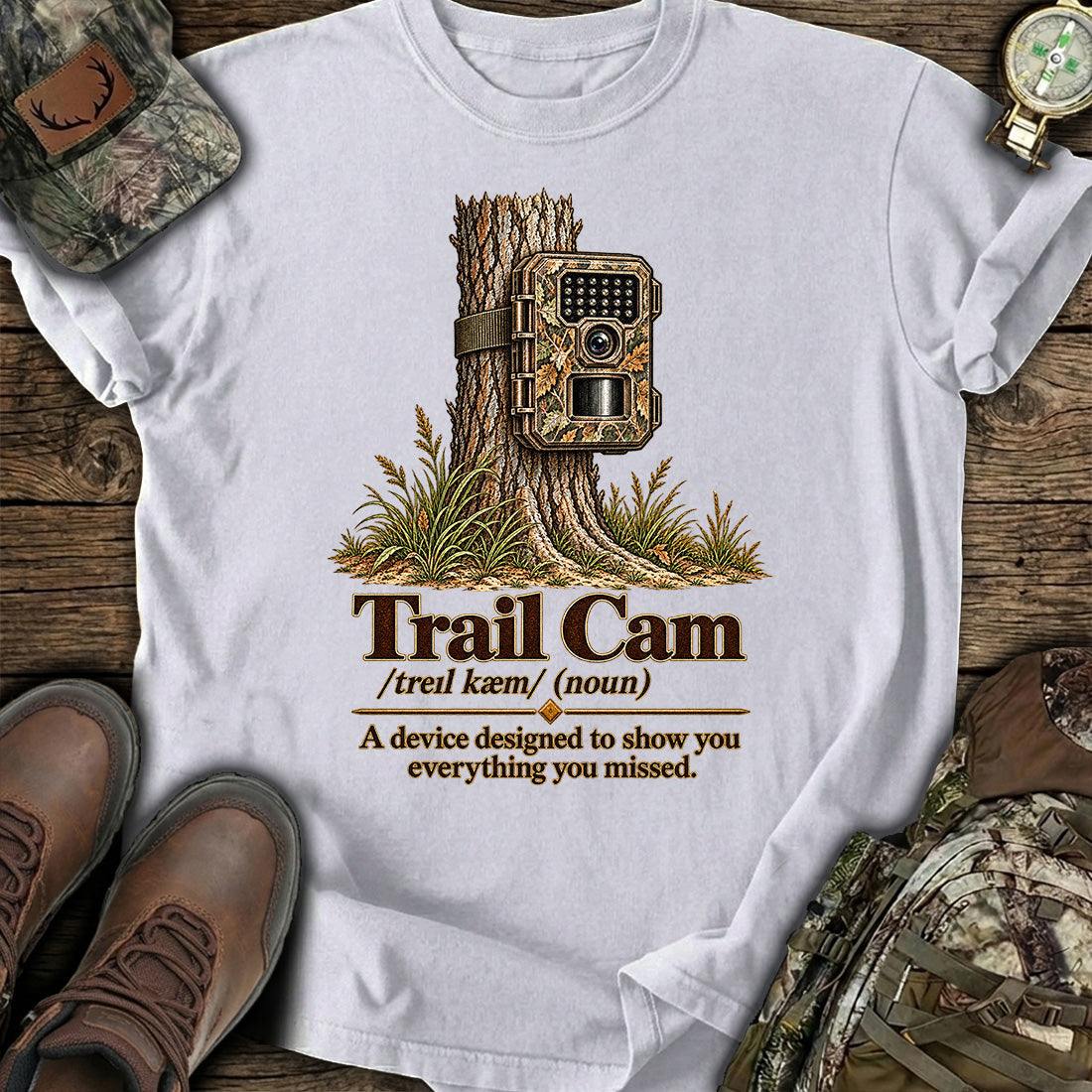 Trail Cam Definition T-Shirt product image 1